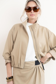 A. Kjaerbede :  Sunglasses with oversized frame Kaya | brown - img8