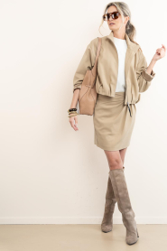 A. Kjaerbede :  Sunglasses with oversized frame Kaya | brown - img7