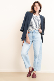 Toral :  Leather croco loafers Peny | burgundy - img6