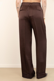 Dante6 :  Satin trousers | brown  - img7