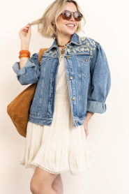 Dante6 |  Mini dress Geroux | natural | Picture 4