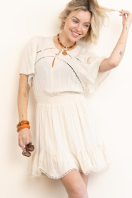 Dante6 |  Mini dress Geroux | natural | Picture 8