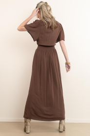 Dante6 |  Maxi dress Geroux | brown | Picture 9