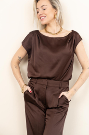 Dante6 :  Satin top Roam | bruin - img7