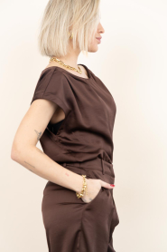 Dante6 :  Satin top Roam | bruin - img8