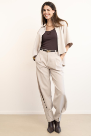 Est'Seven |  Travelwear blouse Alijah | natural | Picture 3