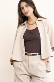 Est'Seven |  Travelwear blouse Alijah | natural | Picture 5
