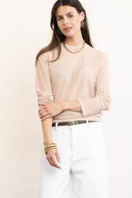 Est'Seven |  Mesh top Jos Messy | natural | Picture 4