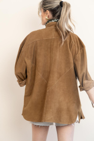 Alter Ego |  Suede blouse/jacket Haya | camel | Picture 8