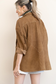 Alter Ego |  Suede blouse/jacket Haya | camel | Picture 9