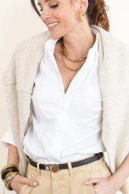 Little Soho :  Chain necklace Maud | gold - img2