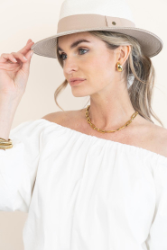 Little Soho :  Chain necklace Marina | gold - img2