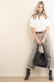 Little Soho :  Shawl with print Grace | multi - img8