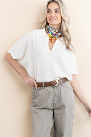 Little Soho :  Shawl with print Grace | multi - img6