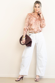 Lois Jeans |  Balloon jeans Aliana L34 | white | Picture 3