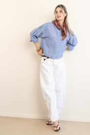 BOW19 :  Scarf with print Paisley | camel - img10