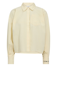 Haute L'Amitié |  Striped blouse Sophie | yellow | Picture 1