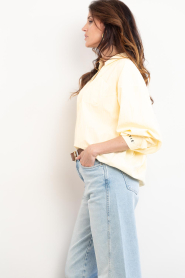 Haute L'Amitié |  Striped blouse Sophie | yellow | Picture 5
