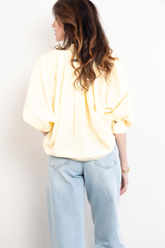 Haute L'Amitié |  Striped blouse Sophie | yellow | Picture 6