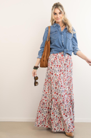 ba&sh |  Denim blouse Adali | blue | Picture 3