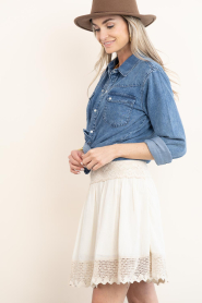 ba&sh :  Denim blouse Adali | blue - img6