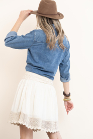 ba&sh :  Denim blouse Adali | blue - img7