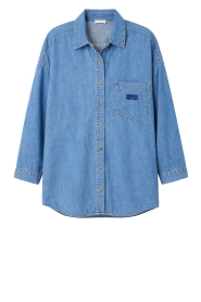 American Vintage |  Denim blouse Izeway | blue | Picture 1