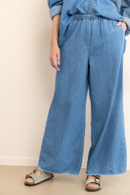 American Vintage |  Wide leg denim jeans Izeway lg 30 | blue | Picture 4