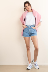 American Vintage :  Cropped T-shirt Atubay | grey - img3