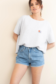 American Vintage :  Cropped T-shirt Atubay | grey - img6