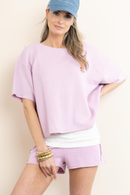 American Vintage |  Jogging short Atubay | pink  | Picture 4