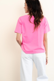 American Vintage :  Boxy T-shirt Fizvalley | pink - img7