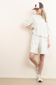 American Vintage |  Terry sweater Fuxow | beige | Picture 3
