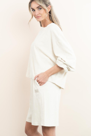 American Vintage |  Terry sweater Fuxow | beige | Picture 5