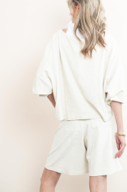 American Vintage |  Terry sweater Fuxow | beige | Picture 6