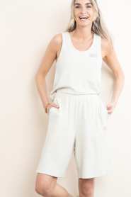 American Vintage |  Terry bermuda short Fuxow | beige | Picture 5