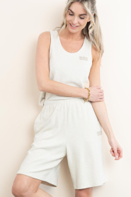 American Vintage |  Terry bermuda short Fuxow | beige | Picture 6