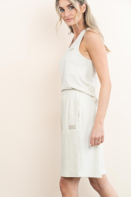 American Vintage |  Terry bermuda short Fuxow | beige | Picture 8