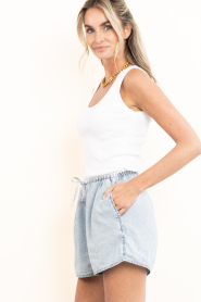 American Vintage |  Denim short Paybou | blue | Picture 5
