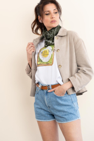 American Vintage |  Denim short Joybird | blue | Picture 2