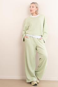 American Vintage |  Sweatpants Dantown | green  | Picture 4