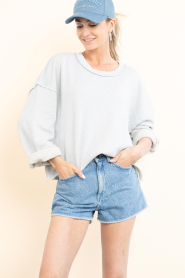 American Vintage |  Boxy soft sweater Dantown | grey | Picture 4