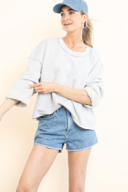 American Vintage |  Boxy soft sweater Dantown | grey | Picture 6