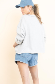 American Vintage |  Boxy soft sweater Dantown | grey | Picture 8