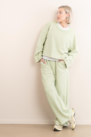 American Vintage |  Boxy soft sweater Dantown | green | Picture 3