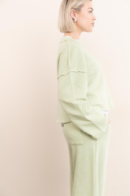 American Vintage |  Boxy soft sweater Dantown | green | Picture 7