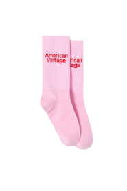American Vintage |  Socks with logo Clypsun | pink