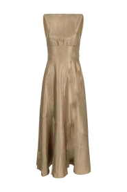 Aaiko |  Shiny midi dress Michelle | green | Picture 1