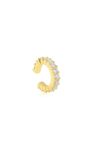 Billion Avenue |  Earcuff with rhinestones Iris | gold | Picture 1