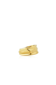 Billion Avenue |  14-carat gold-plated earcuff Molten Ara Small | gold 
